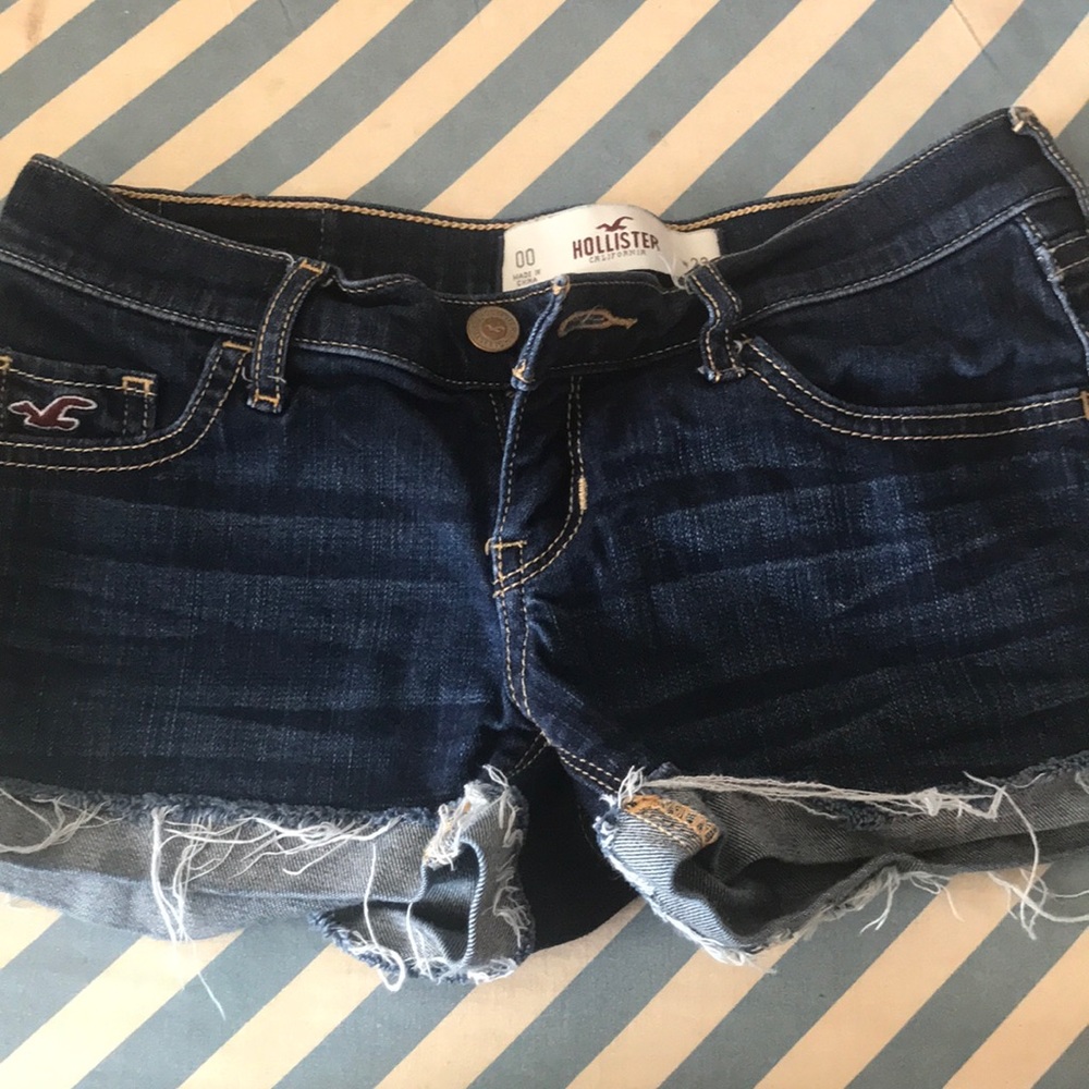 Hollister jean shorts